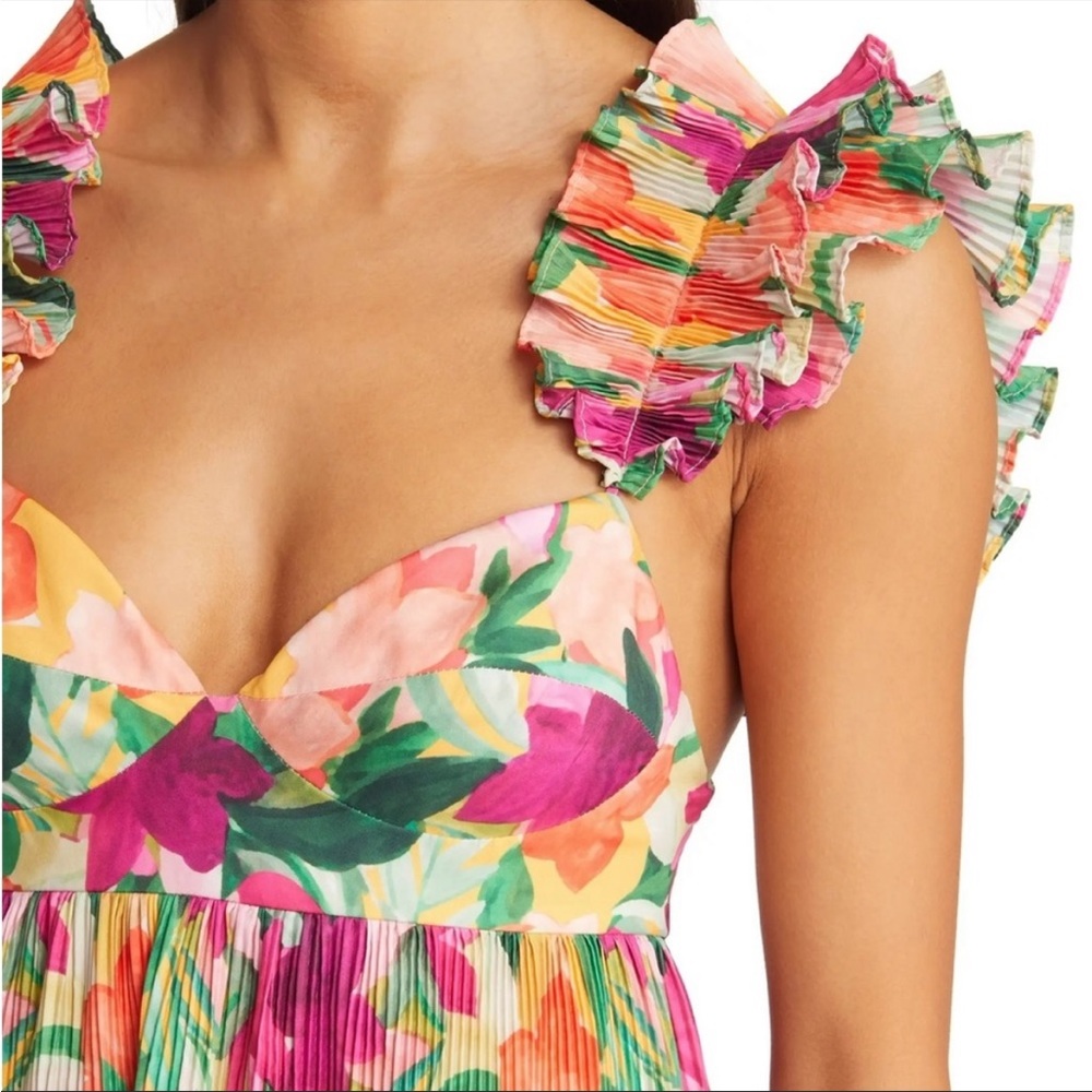 NWOT New Without Tags - Never Worn, Floral Tiered Gown by SAYLOR
